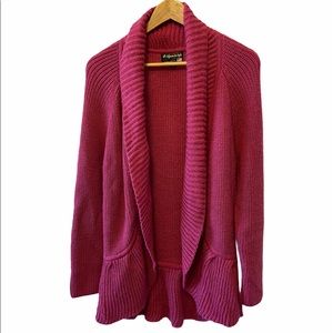ALPACAINSTYLE Alpaca Heavy Knit Open Cardigan L